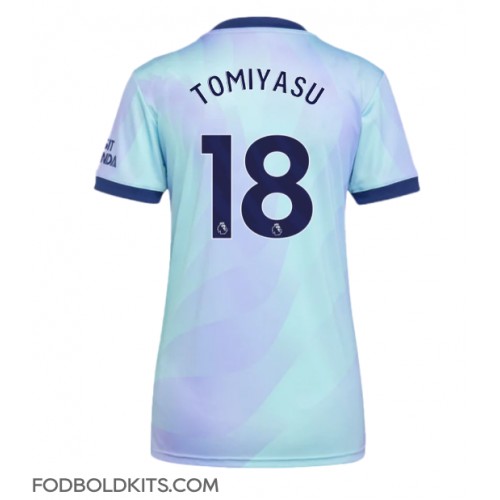 Arsenal Takehiro Tomiyasu #18 Tredjetrøje Dame 2024-25 Kortærmet